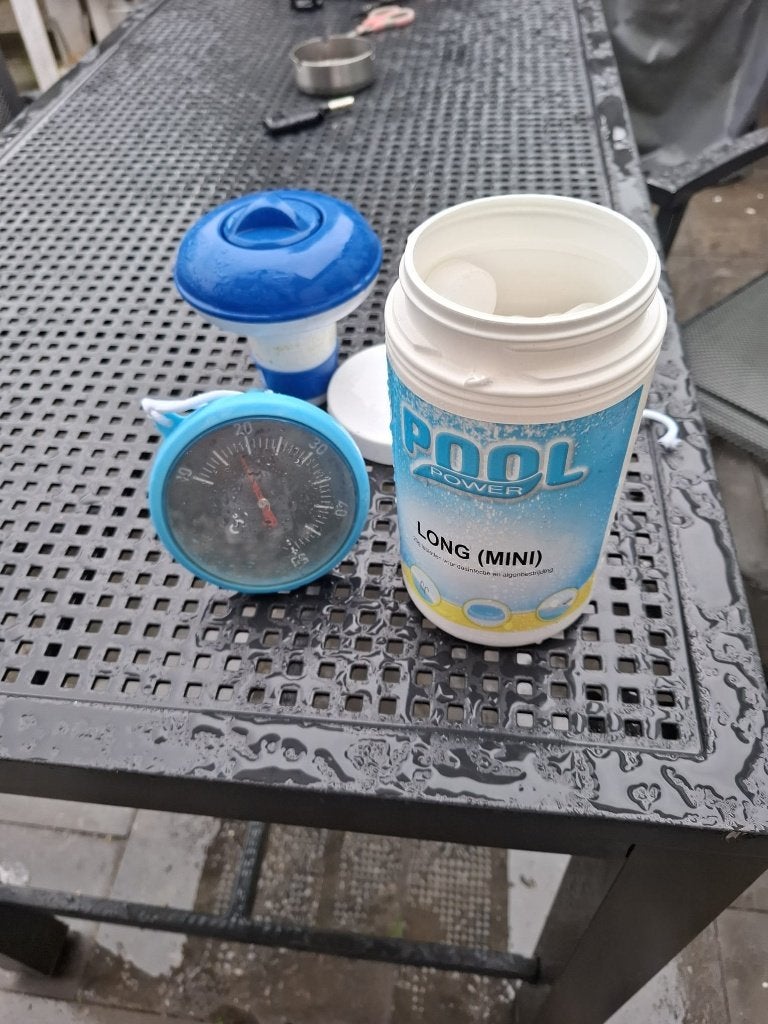 zwembad chloor, Ophalen, Zo goed als nieuw, Reinigingsmiddel