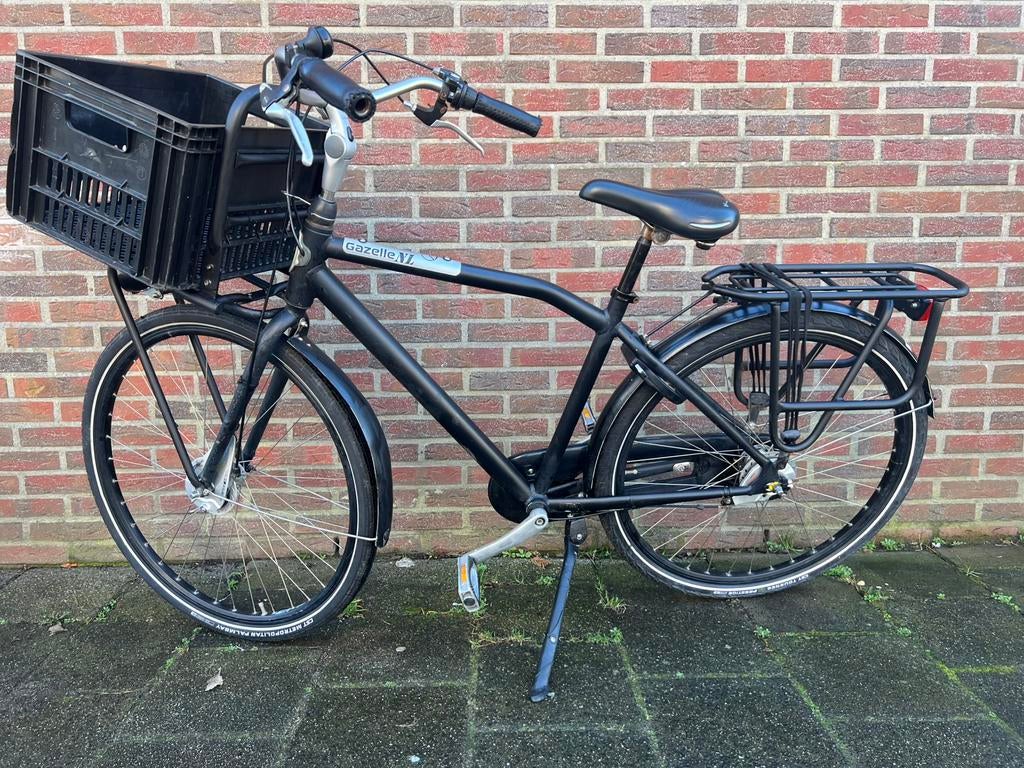 Gazelle herenfiets 28 inch 3 versnelling, Ophalen, Versnellingen, 49 tot 53 cm, Zo goed als nieuw