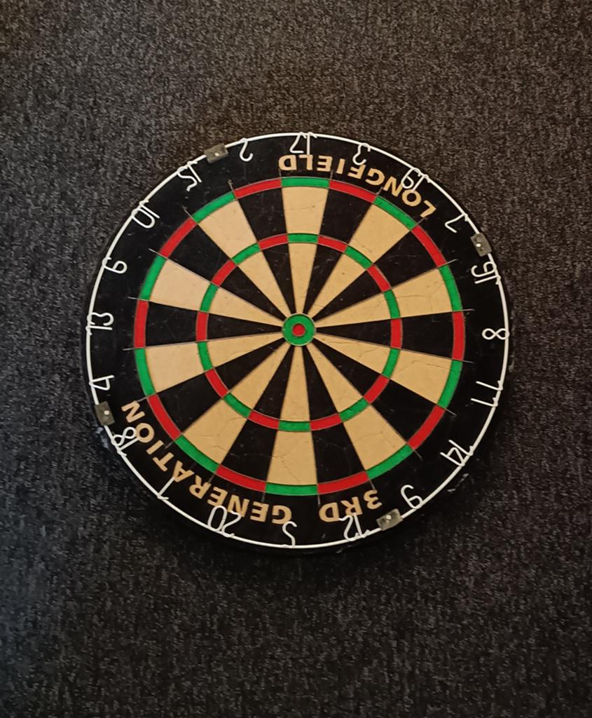Longfield 3rd Generation Dartbord, Ophalen, Dartbord