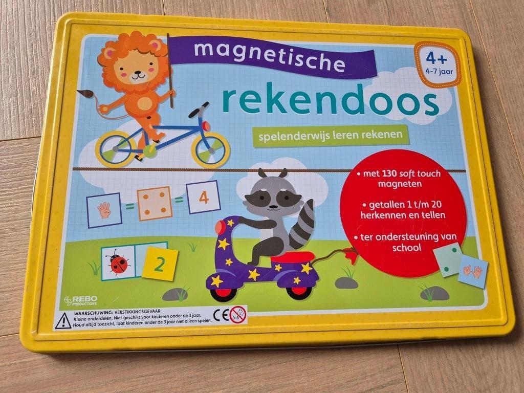 Magnetische Rekendoos, Kinderen en Baby's, Speelgoed | Educatief en Creatief, Gebruikt, Rekenen, Ophalen of Verzenden