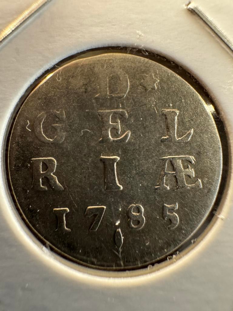 2 Stuivers Gelderland 1785, Ophalen, Vóór koninkrijk, Zilver, Overige waardes