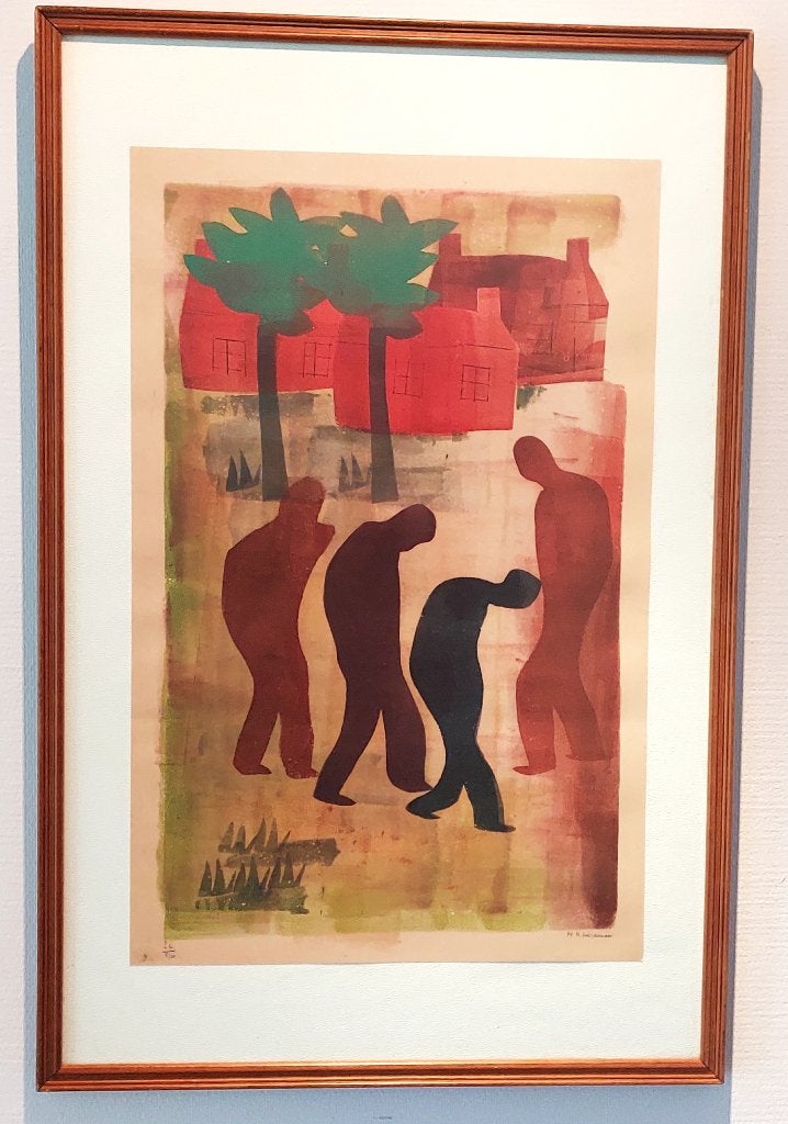 Hendrik Werkman 1882-1945. Vaders en Zonen., Ophalen of Verzenden, Ingelijst