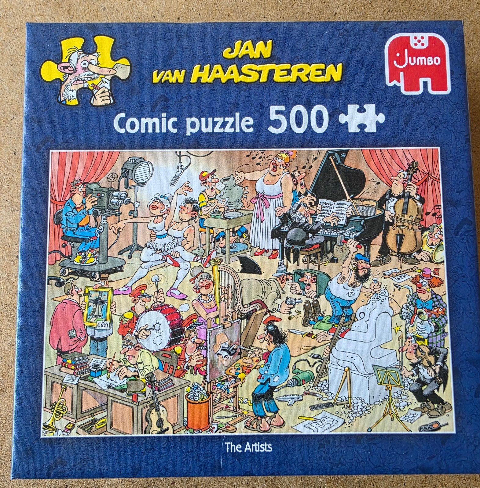 Jan van Haasteren puzzel 500 stuks, Ophalen of Verzenden, 500 t/m 1500 stukjes, Zo goed als nieuw