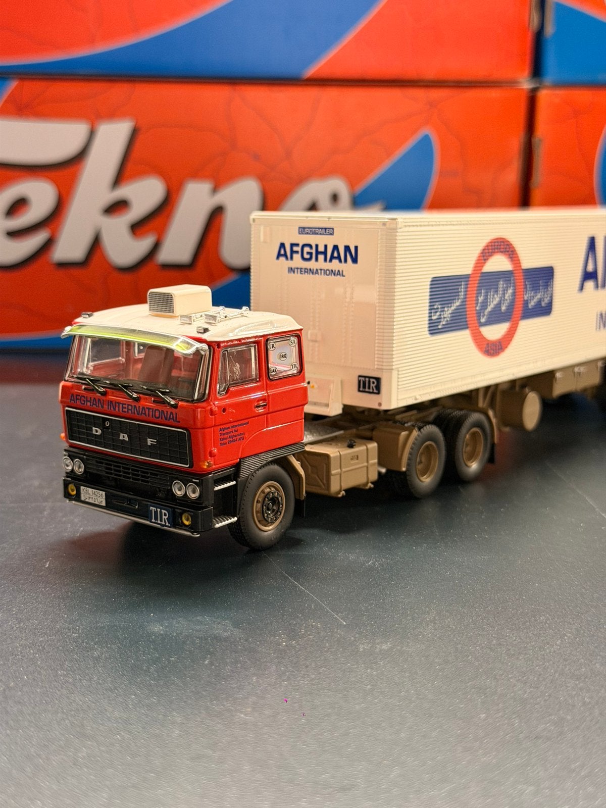 Tekno DAF Afghan International, Ophalen of Verzenden, Zo goed als nieuw, Bus of Vrachtwagen, Tekno