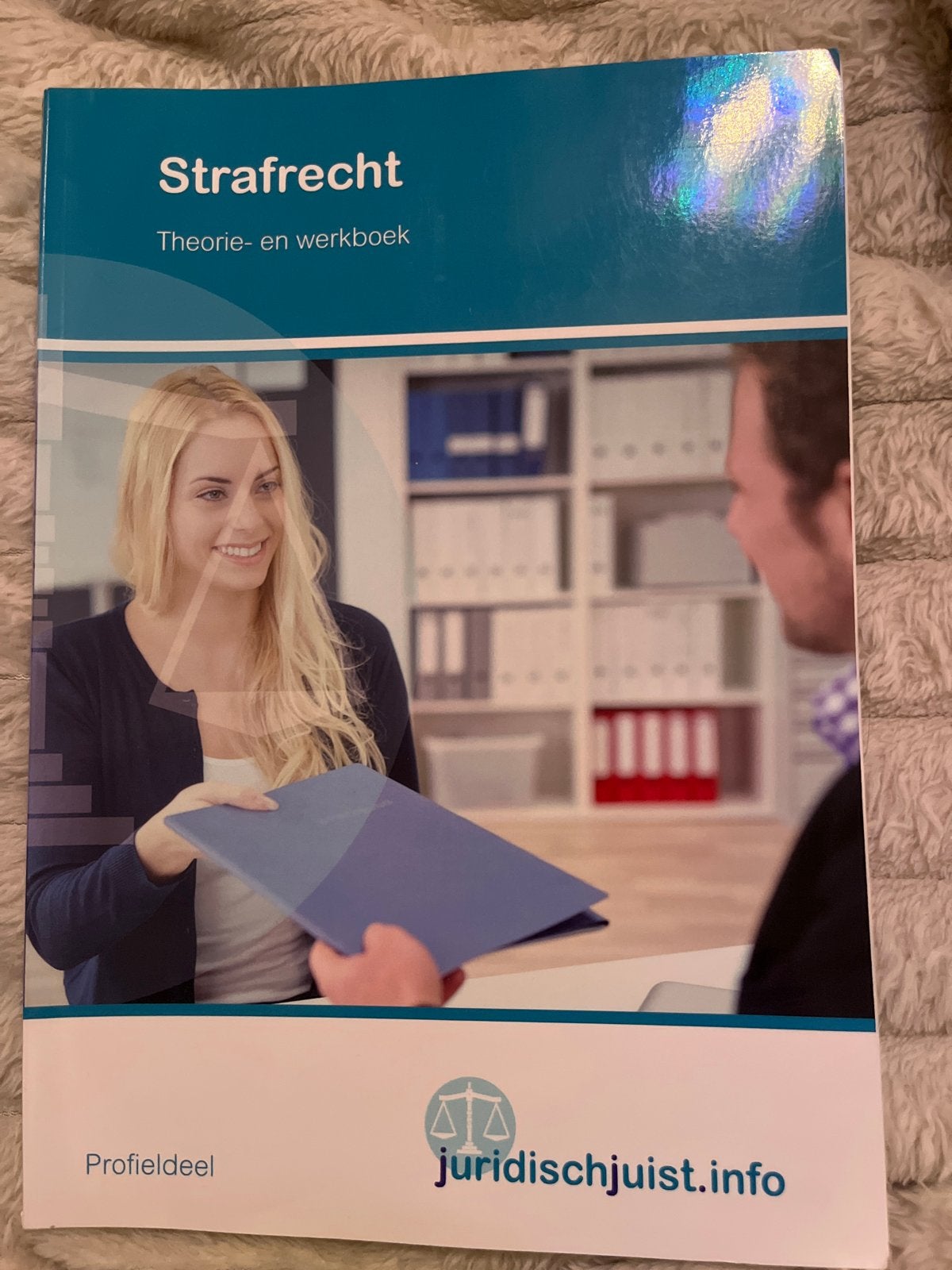 Strafrecht Theorie- en werkboek - MBO Juridisch, Ophalen of Verzenden, Gamma, Gelezen, MBO