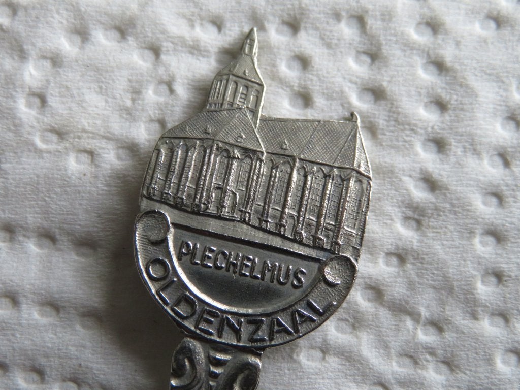 Lepeltje Sint-Plechelmusbasiliek te Oldenzaal, Verzenden, Zo goed als nieuw, Overige materialen, Bestek