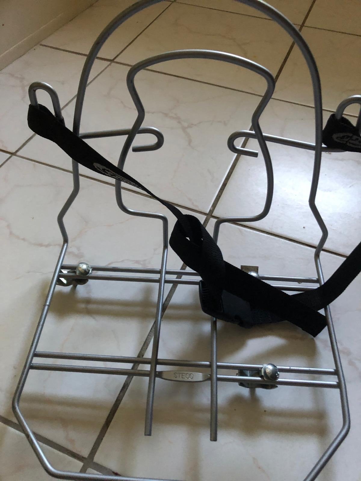 Steco fietsdrager voor tassen, Ophalen, Gebruikt