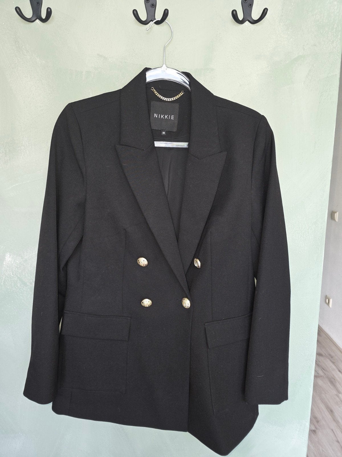 Nikkie blazer zwart, maat 36 (S), Zwart, Ophalen of Verzenden, Zo goed als nieuw, Nikkie