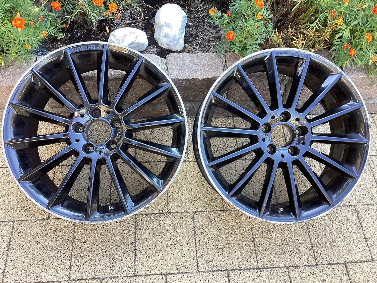 Mercedes A klasse W177 2 X AMG VELGEN 19” A1774011600, Ophalen, Gebruikt, Mercedes-Benz