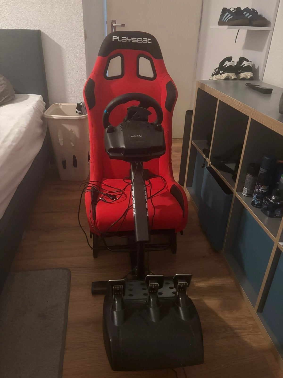 Playseat Evolution met Logitech G29 stuur, pedalen en mat, Ophalen of Verzenden