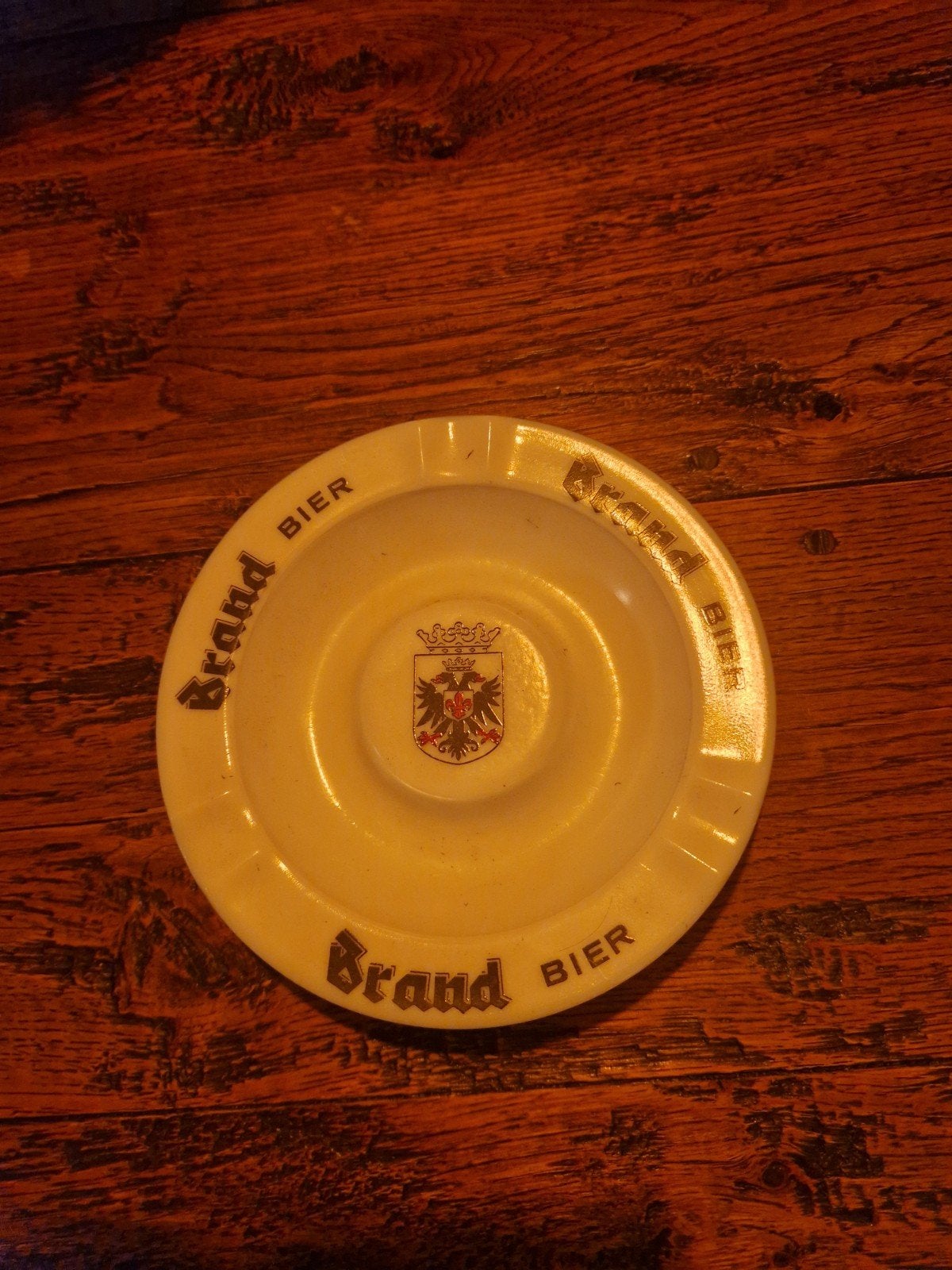 Vintage Brand Bier Asbak - Collectors Item, Ophalen, Zo goed als nieuw