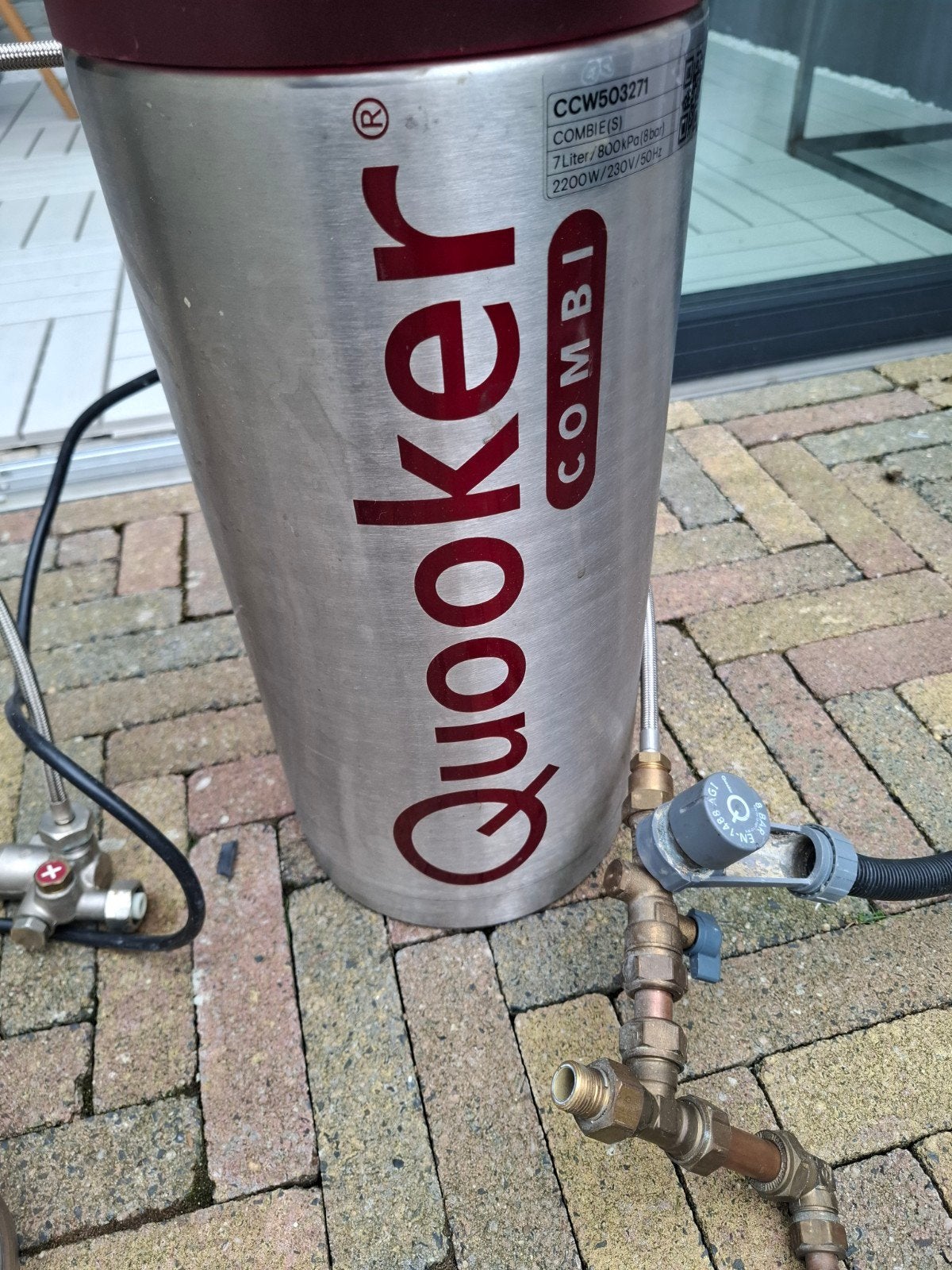 Quooker combi+ en 3 in 1 kraan chroom, Minder dan 20 liter, Ophalen, Boiler