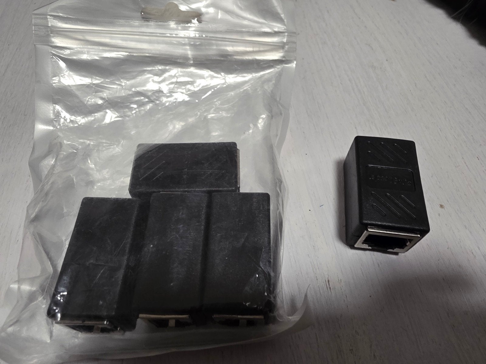 RJ45 Ethernet Netwerk Kabel Verlengstuk Koppeling, Ophalen of Verzenden, Nieuw