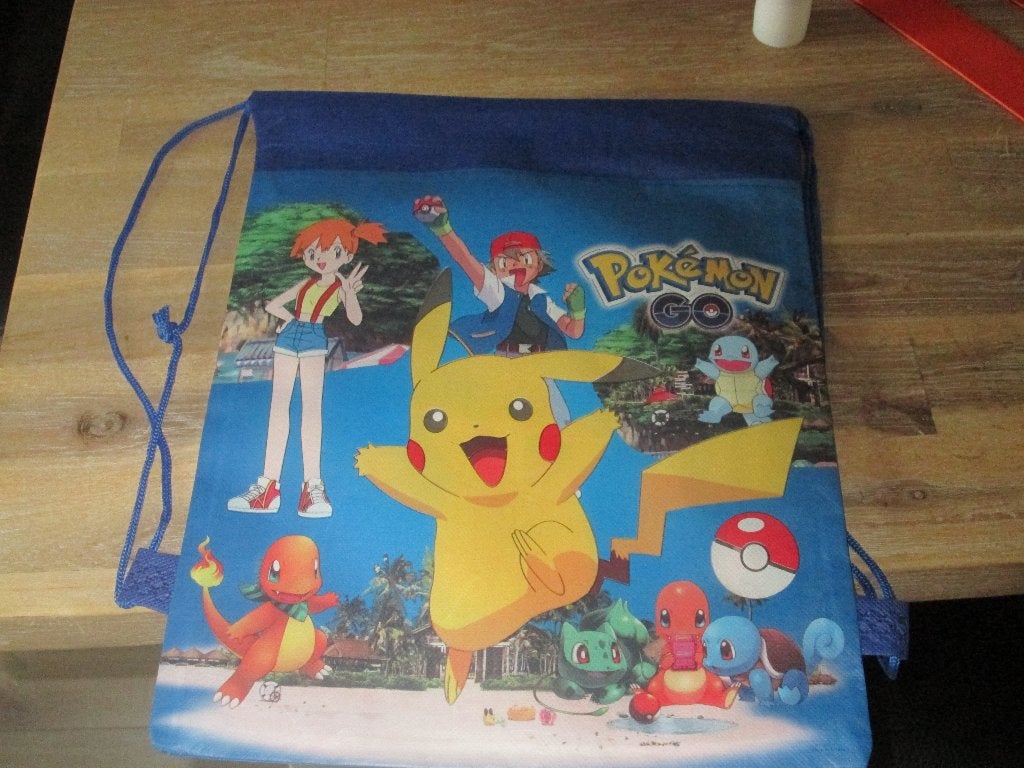 Pokémon Go Gymtas / Zwemtas met Pikachu en vrienden, Ophalen of Verzenden, Nieuw