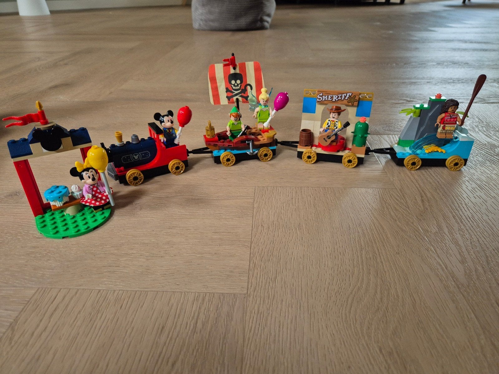 lego 43212 trein Mickey Mouse, Ophalen of Verzenden, Inclusief instructies, Disney