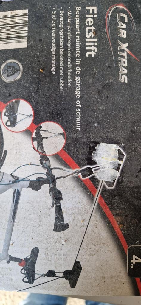 CAR XTRAS Fietslift voor garage of schuur, Ophalen of Verzenden, Nieuw