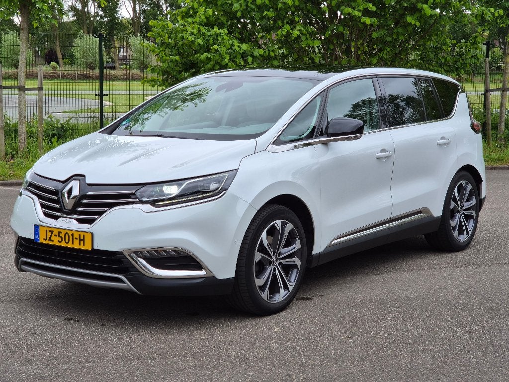 Renault Espace 1.6 Energy TCe 200pk EDC 2016 Wit, Auto's, Renault, 1618 cc, Euro 6, 4 cilinders, 2000 kg