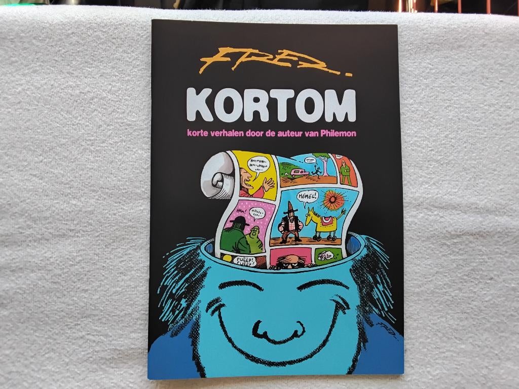 Fred    Kortom, Eén stripboek, Ophalen of Verzenden, Gelezen