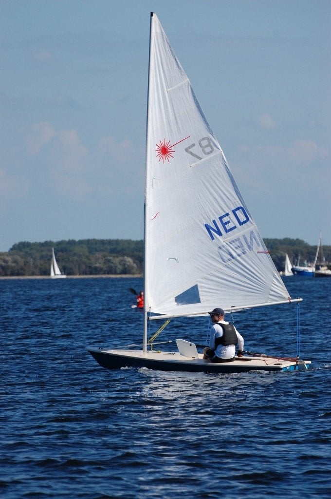 Laser zeilboot, Ophalen, Gebruikt, 3 tot 6 meter, Minder dan 15 m²
