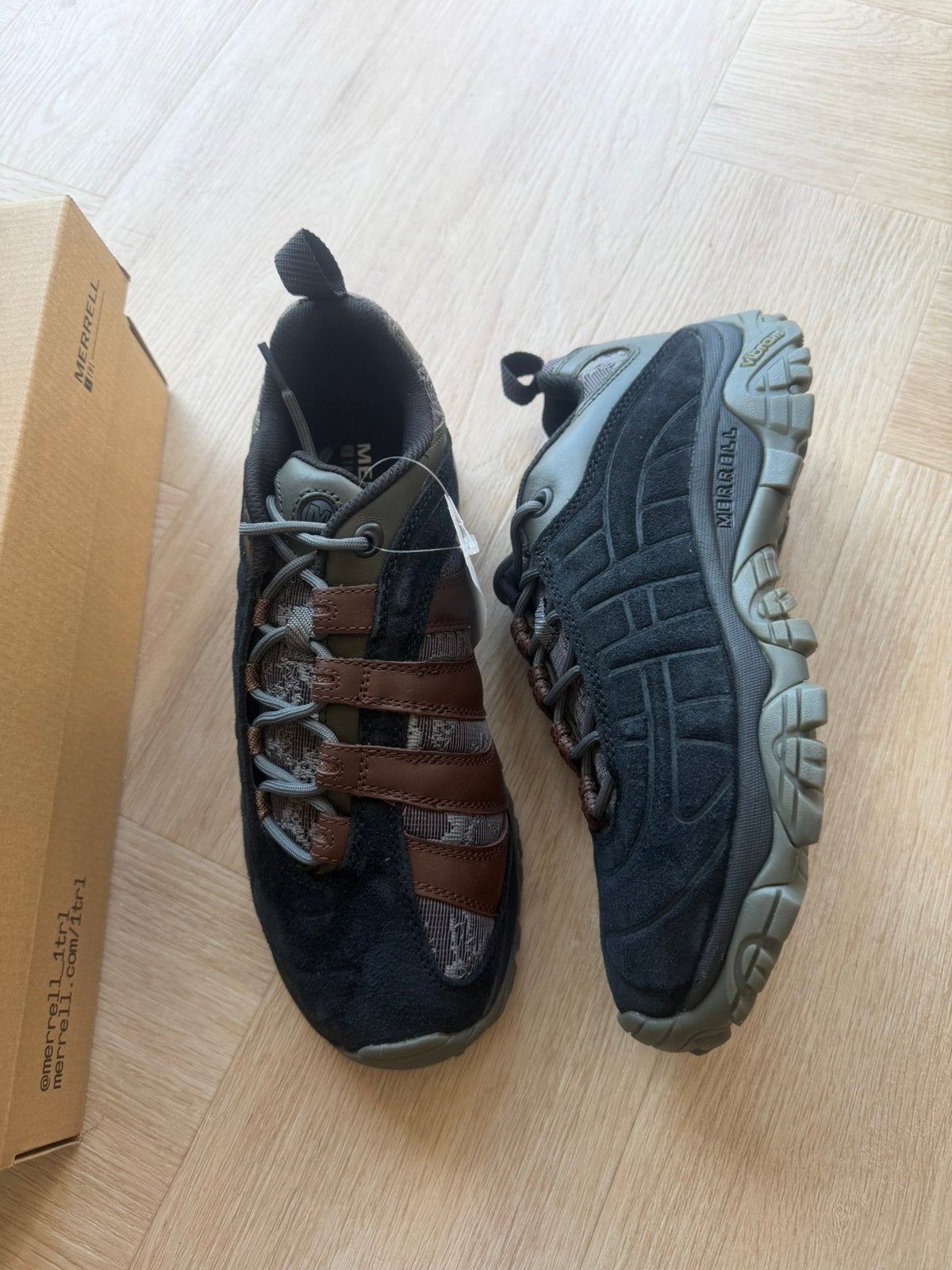 Merrell Moab 2 remix sneakers maat 44 nieuw, Bruin, Nieuw, Ophalen of Verzenden, Sneakers of Gympen