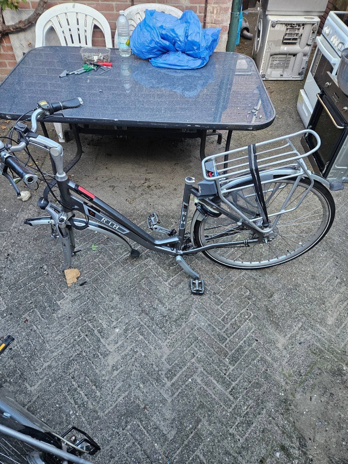 Rih fiets onderdelen - trappers defect, Ophalen of Verzenden, Gebruikt, Crankstel of Pedalen, Rih