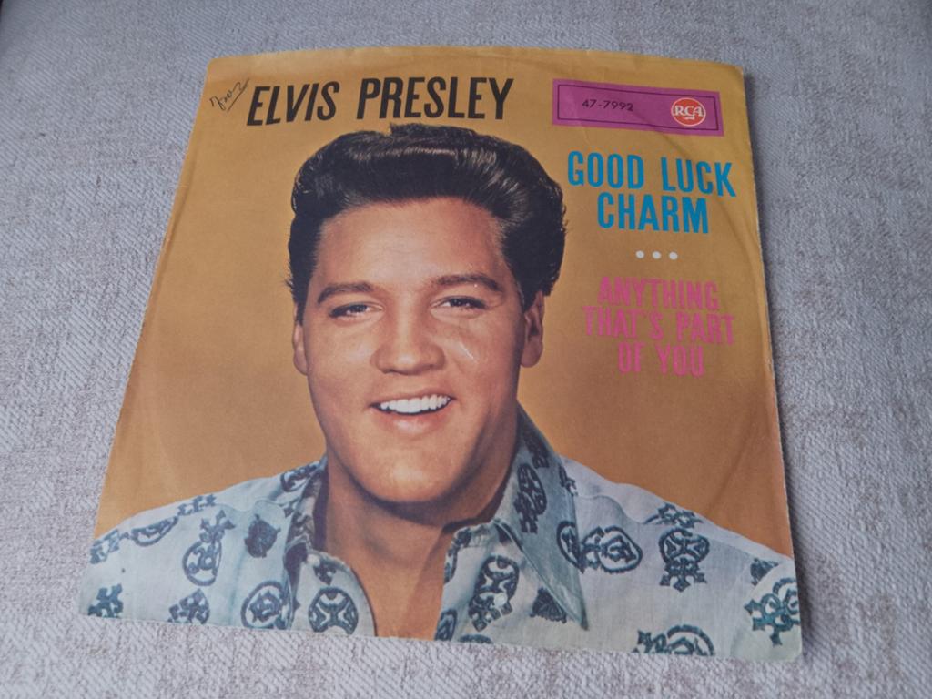 Single 45 toeren Elvis Presley in goede staat, Ophalen of Verzenden, Gebruikt, Overige formaten