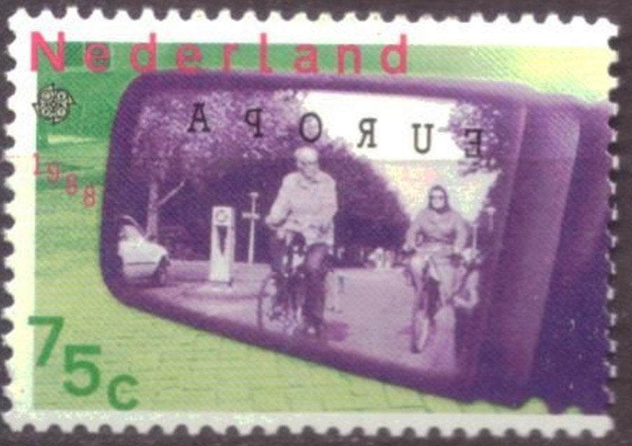 Nederland 1988 - nvph 1405 - Europa, transport en milieu, Ophalen of Verzenden, Na 1940, Postfris