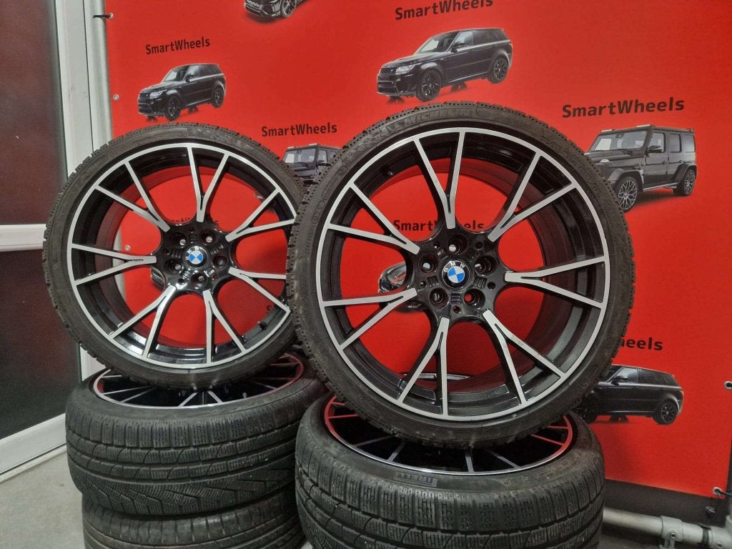 20 inch BMW BREEDSET 789 M G20 G21 G30 G31 VELGEN EN BANDEN