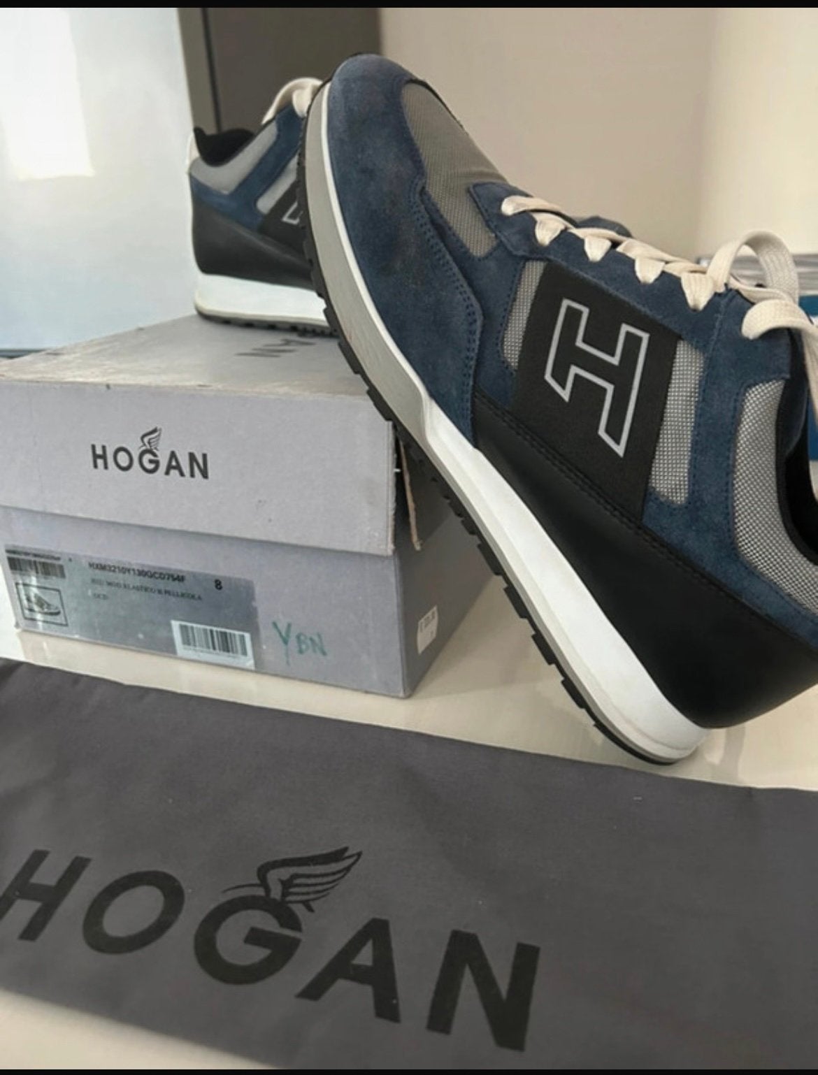 Hogan H321 Sneakers, Kleding | Heren, Schoenen, Blauw, Ophalen of Verzenden, Sneakers of Gympen, Zo goed als nieuw
