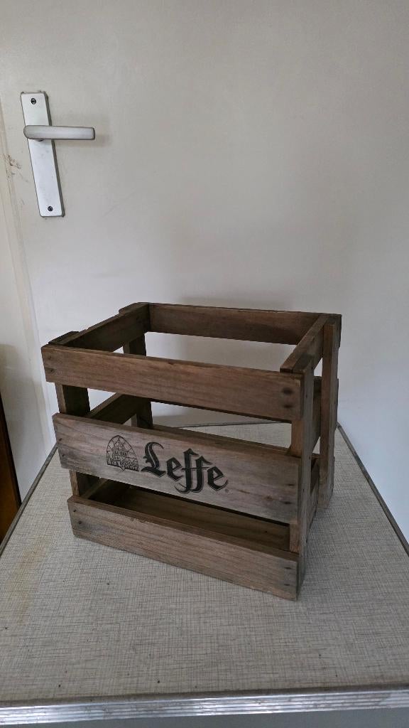 kratje Leffe, Ophalen, Gebruikt, Reclamebord, Plaat of Schild, Overige merken