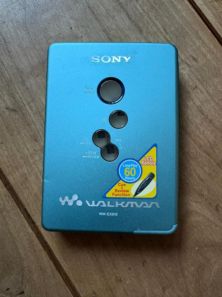 Sony WM-EX610 walkman, Audio, Tv en Foto, Walkmans, Discmans en Minidiscspelers, Ophalen of Verzenden, Walkman