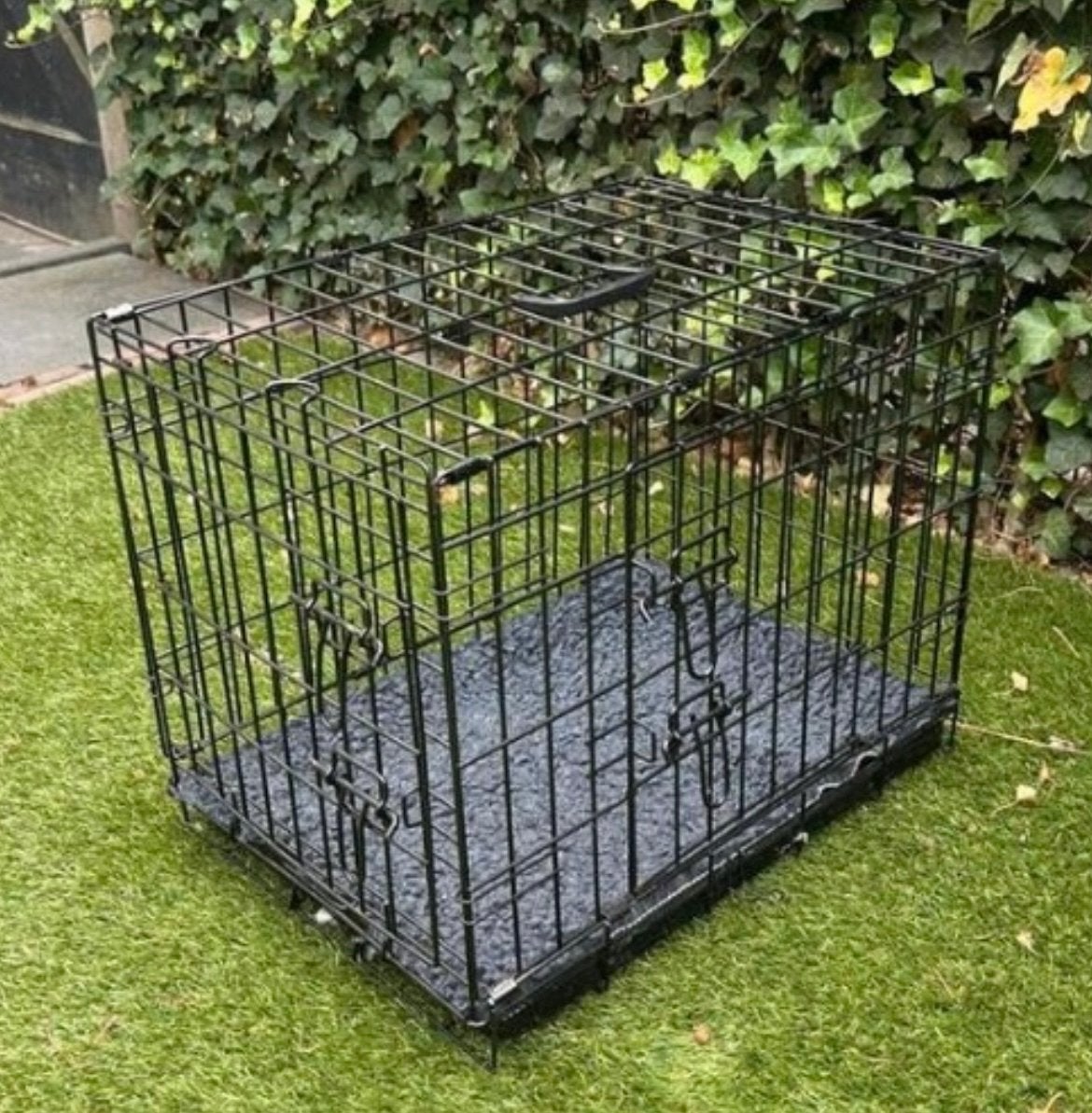 Bench 60x40x50cm (bxdxh) zwart, Dieren en Toebehoren, Ophalen, Gebruikt