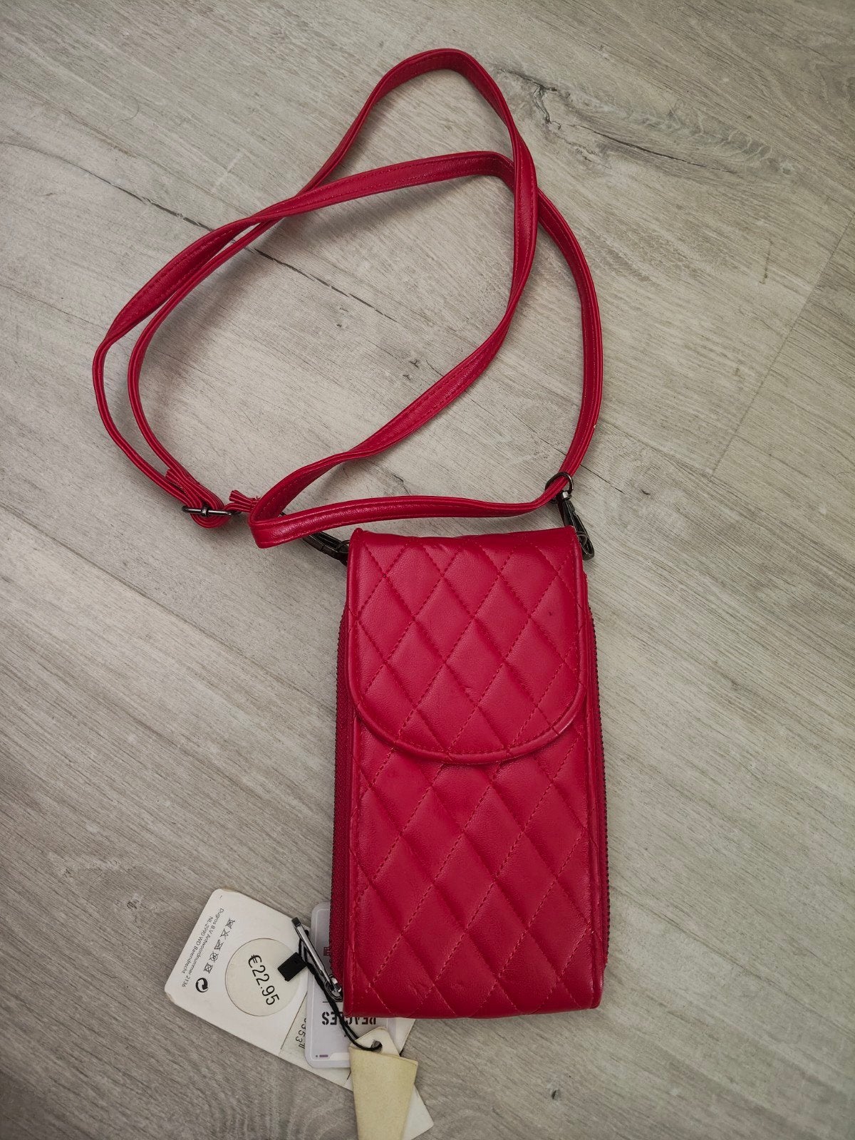 Nieuw Rood Telefoontasje 20x12 cm, Ophalen of Verzenden