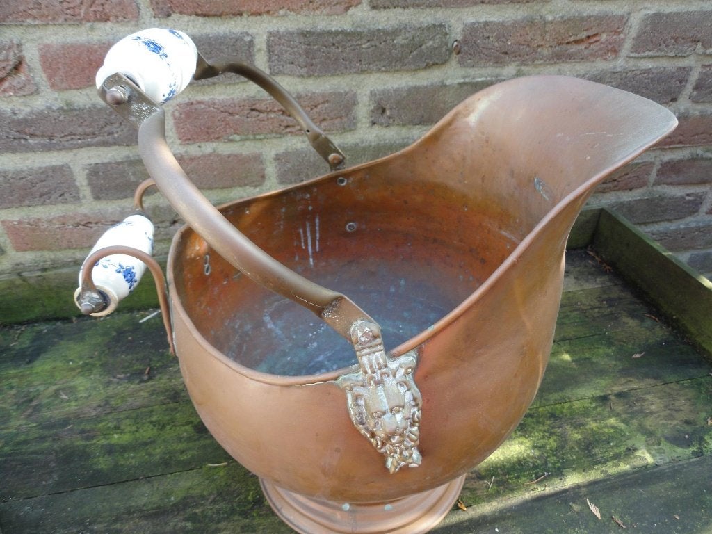 mooie koperen ketel, Ophalen, Koper