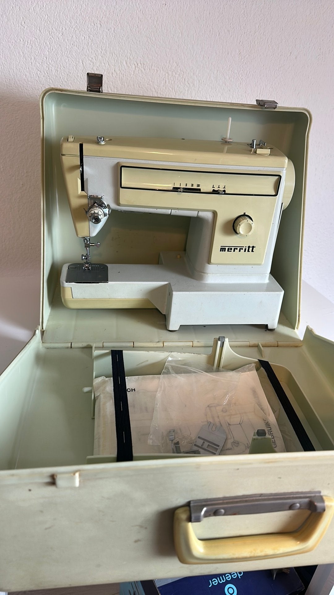 Vintage singer merritt naaimachine, Ophalen, Zo goed als nieuw, Naaimachine, Singer