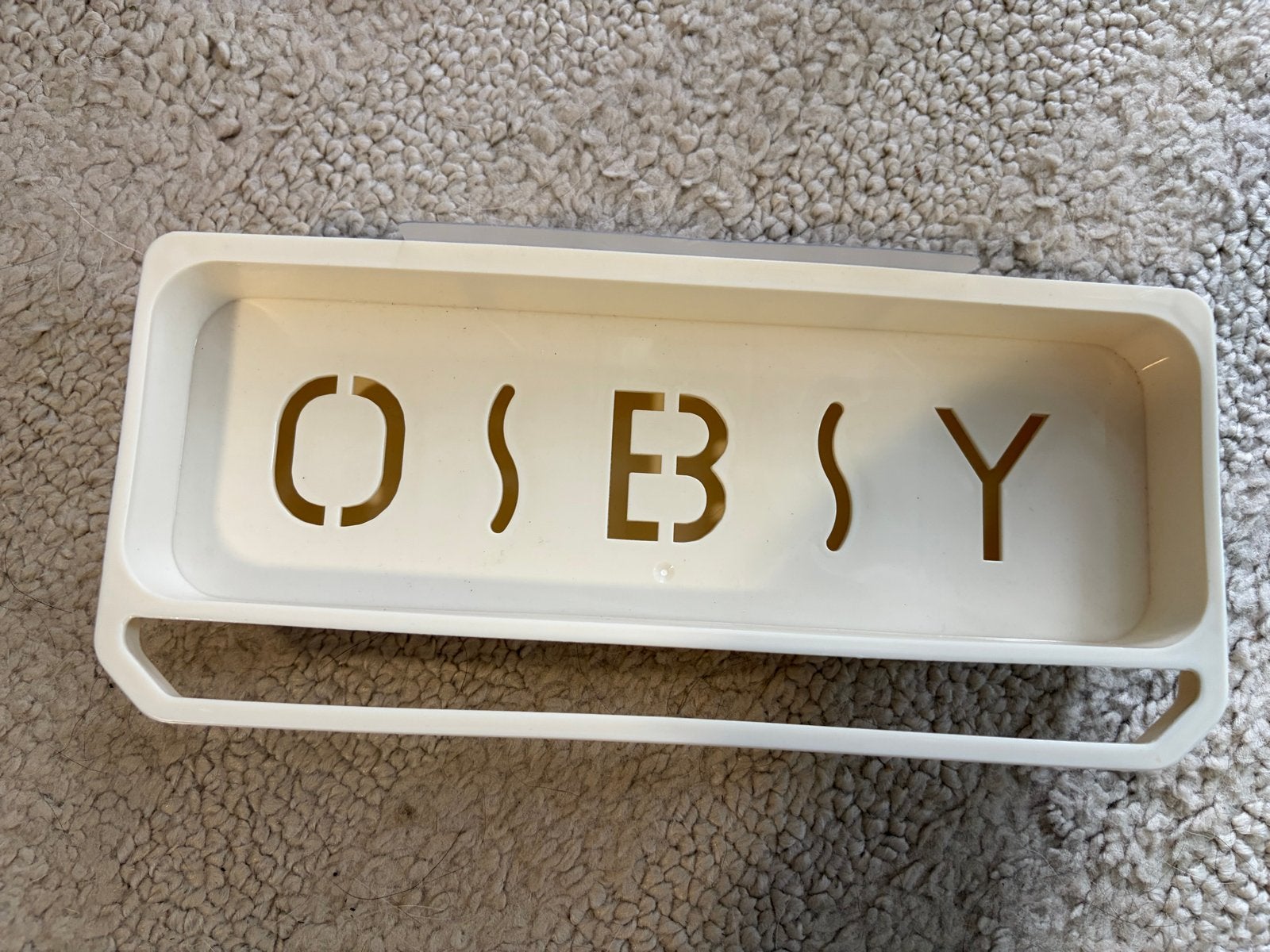 Nieuw Keuken Organizer met Handdoekrekje - Crème kleur nieuw, Beige, Kunststof, Ophalen of Verzenden, Overige merken