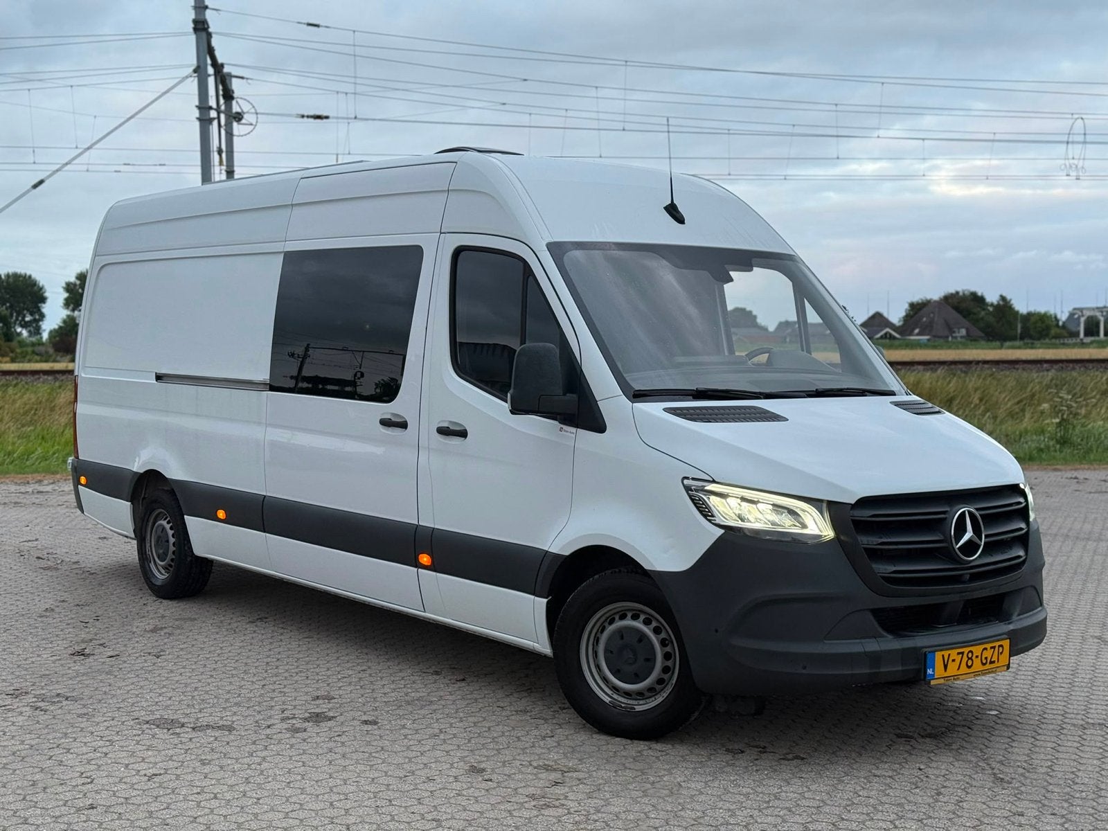 Mercedes-Benz Sprinter CC 314 CDI L3 432/3500 RWD 2020 Wit, Auto's, Bestelauto's, Automaat, 2000 kg, Wit, Diesel