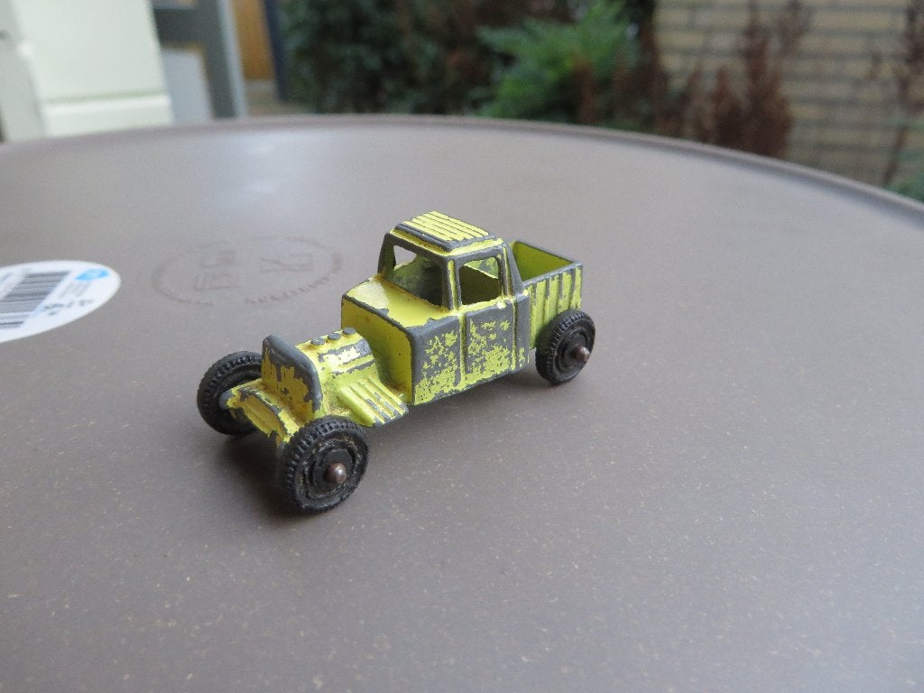 Tootsie Toy Hot Rod Pickup Truck  6 cm, Ophalen of Verzenden, Gebruikt, Auto