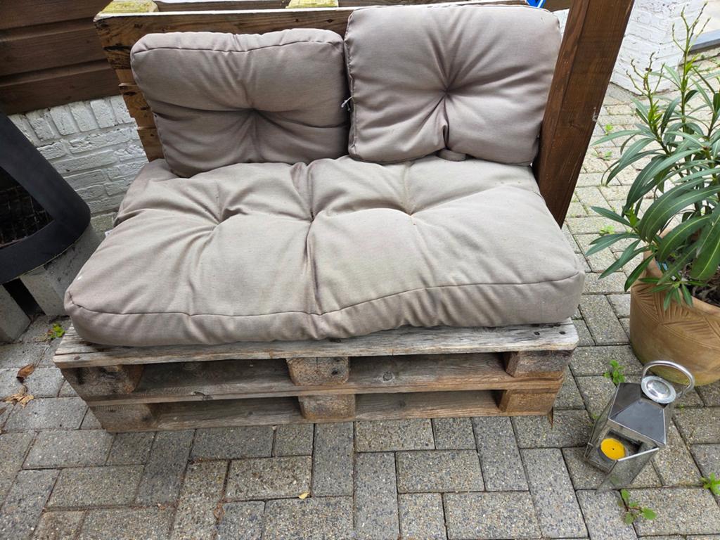 Lounge set genaakt van pallets, Ophalen of Verzenden