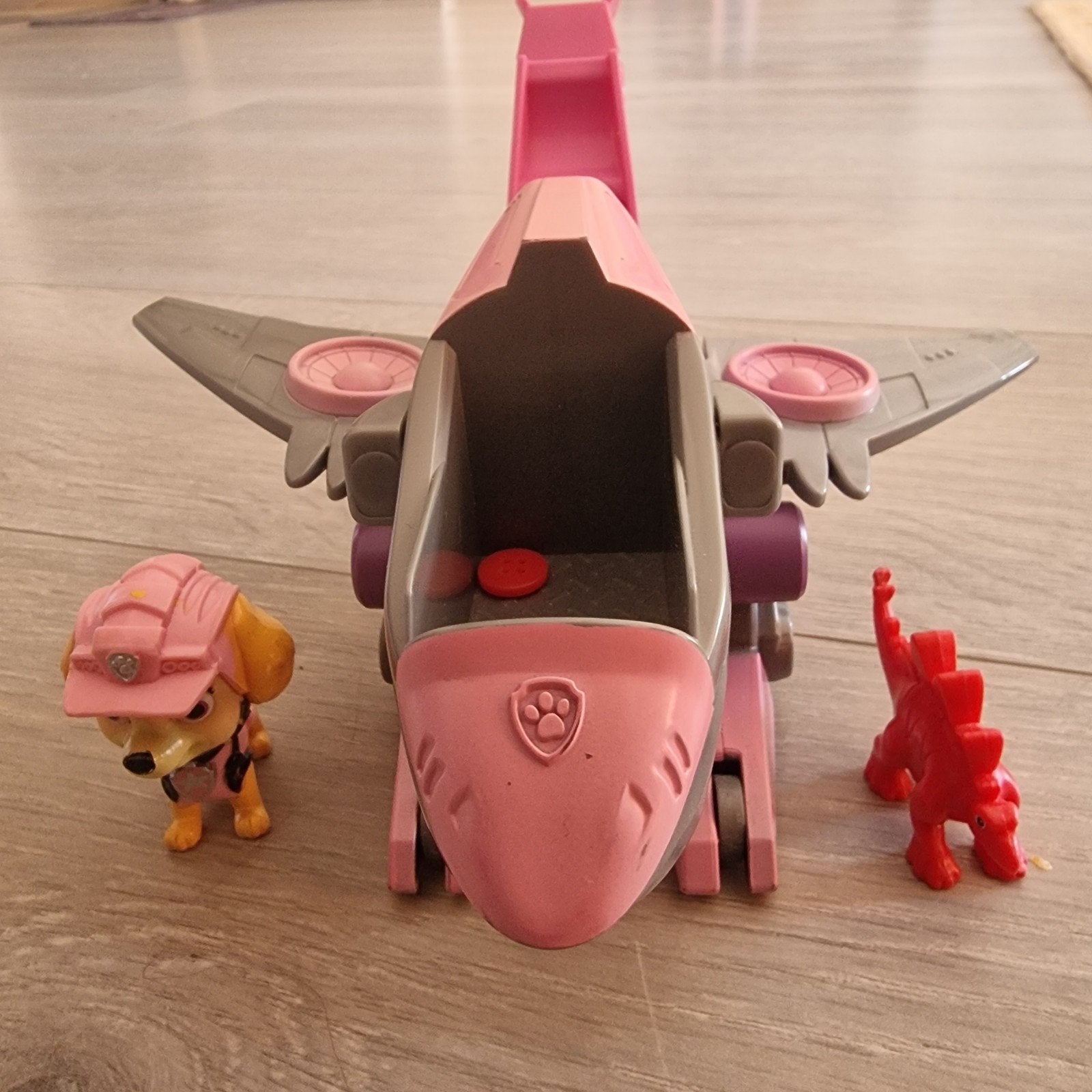 Paw Patrol Skye vliegtuig met figuurtjes, Ophalen of Verzenden