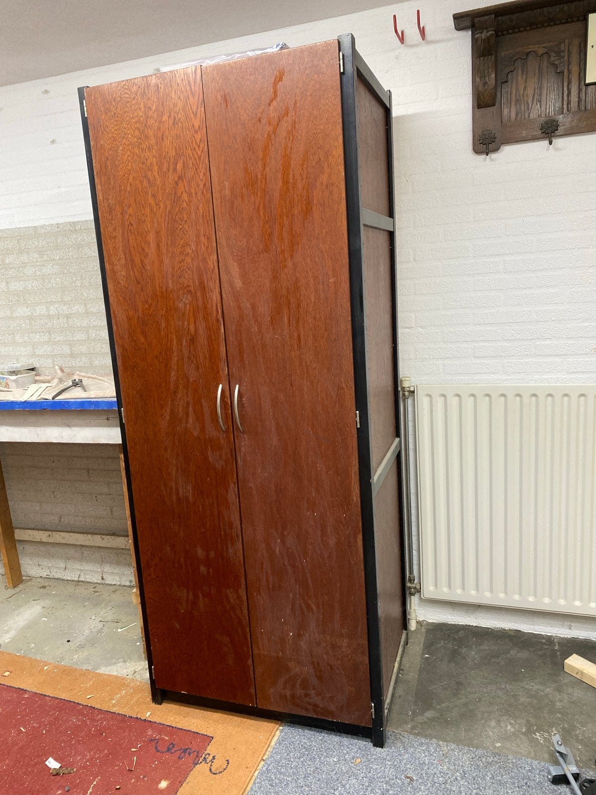 Lundia kast met deuren, Huis en Inrichting, Kasten | Kledingkasten, Ophalen, Gebruikt, 200 cm of meer, 50 tot 100 cm
