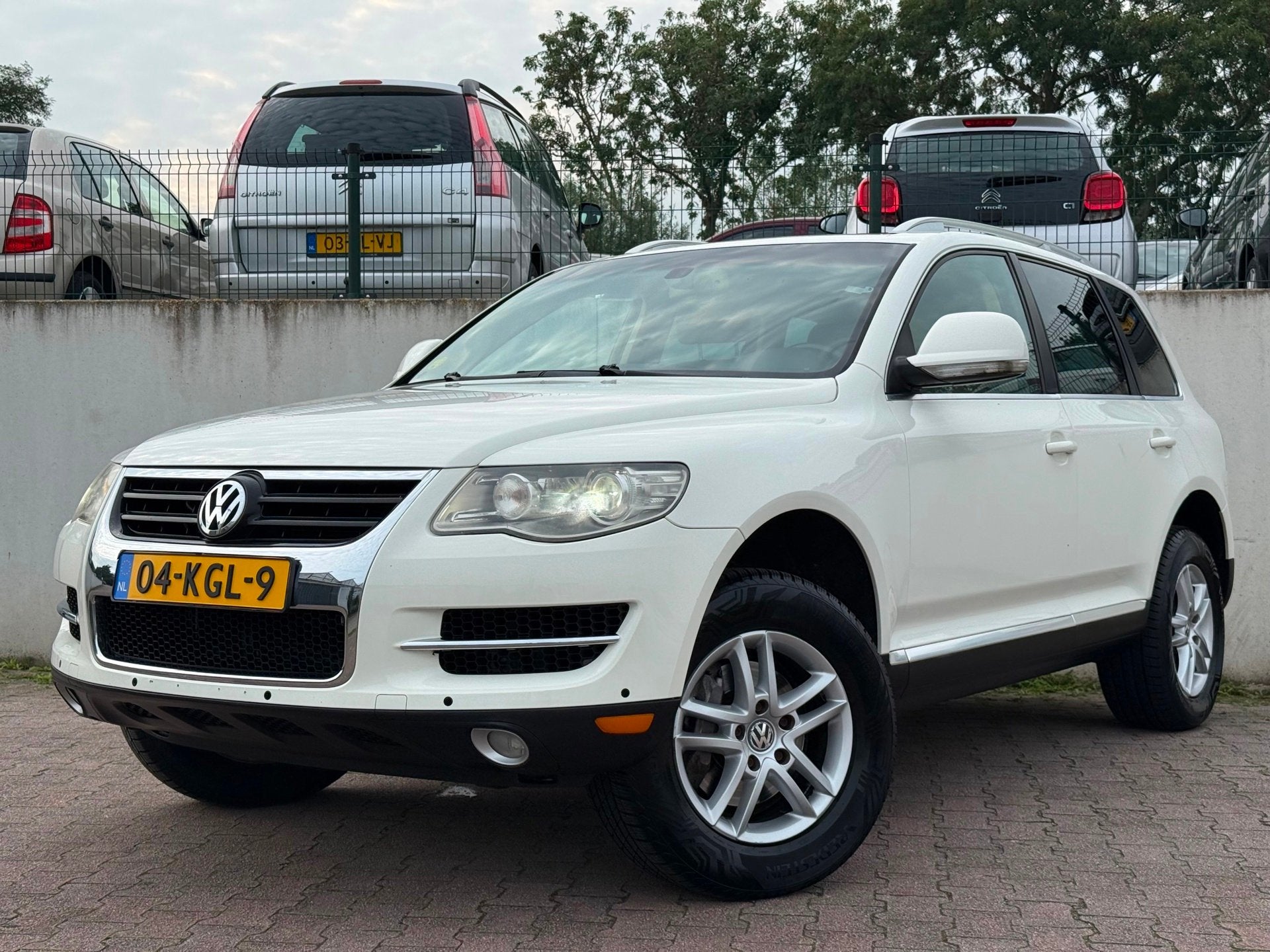 Volkswagen Touareg 3.6 V6 FSI/OPENDAK/LEDER/PDC/NAVI/164053, Gebruikt, Beige, 2384 kg, Wit