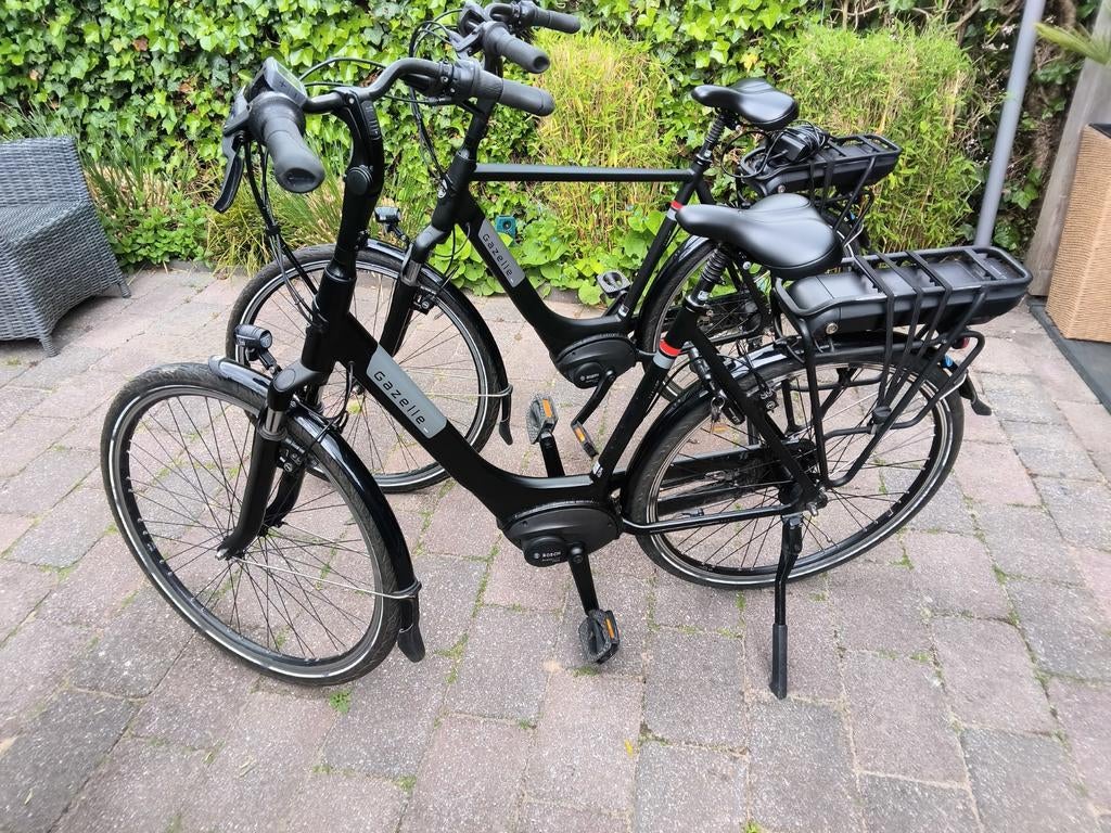 2x Gazelle Paris C7 E-bikes (Dames & Heren) set prijs 2600, Ophalen, Gebruikt, 47 tot 51 cm, 50 km per accu of meer