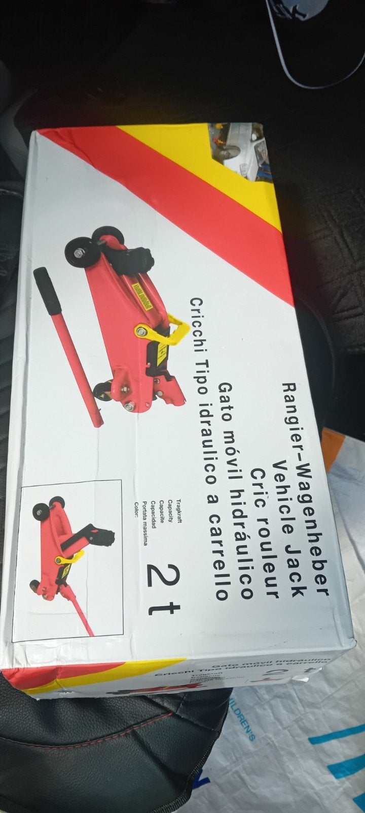 Autokrik met een hefvermogen van 2 nieuwstaat, Auto-onderdelen, Ophalen, Nieuw