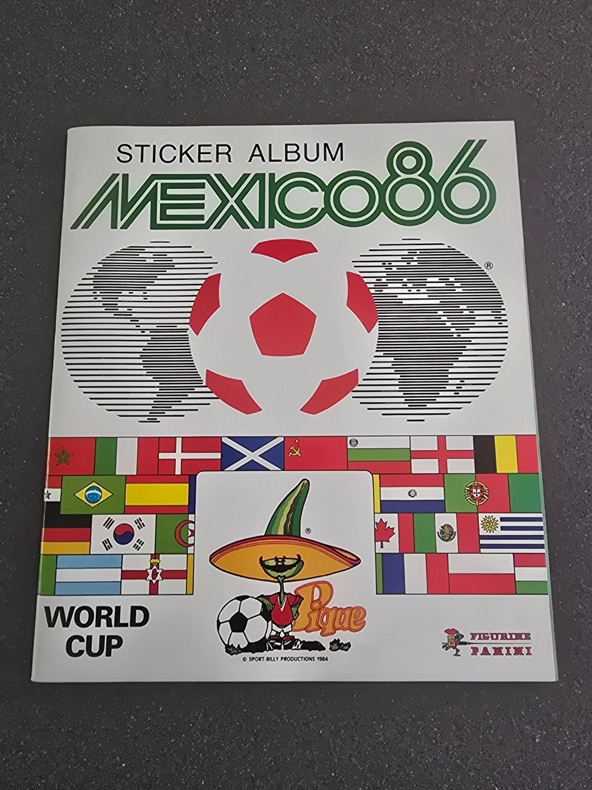 Panini WK Mexico 86 origineel leeg album mint nieuw, Ophalen of Verzenden, Nieuw, Sport