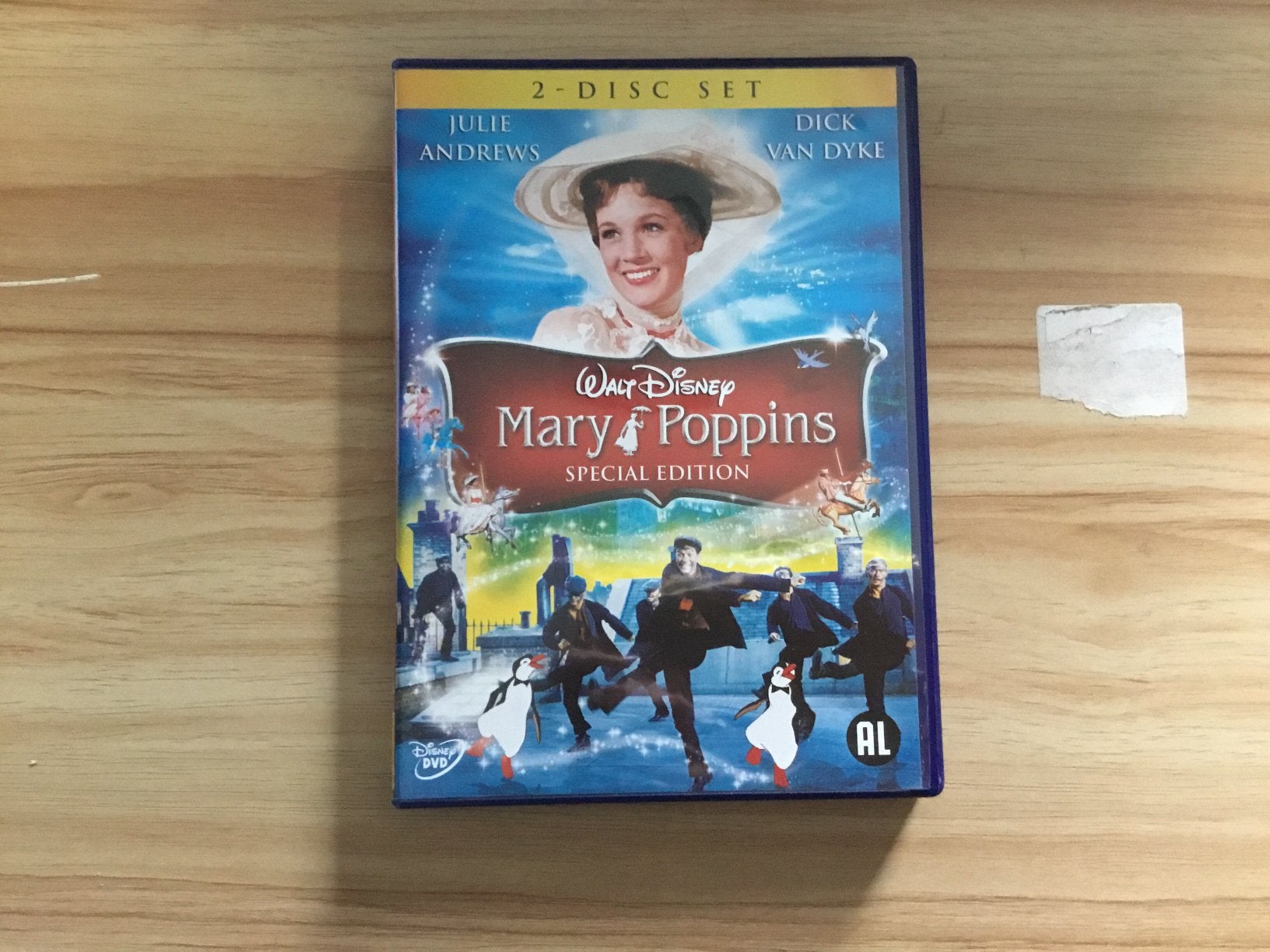 Dvd mary poppins, Alle leeftijden, Ophalen of Verzenden, Zo goed als nieuw