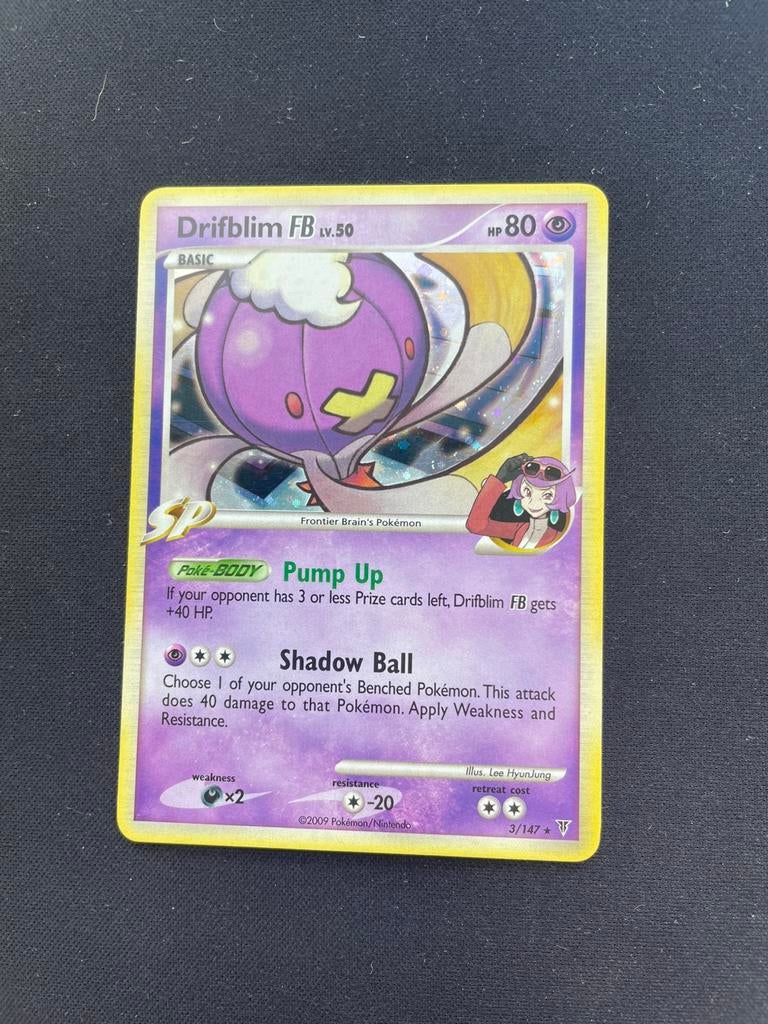 Drifblim FB 3/147 Supreme Victors Holo kaart, Ophalen of Verzenden, Zo goed als nieuw