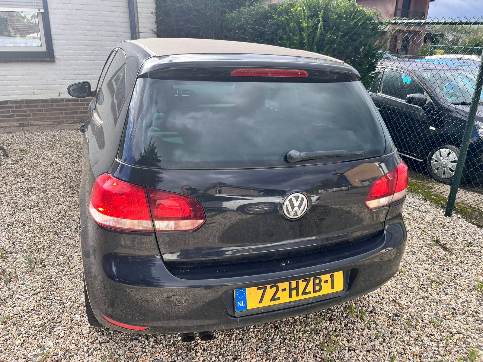 Volkswagen Golf 1.4 TSI 118KW 2009 Zwart opgelet loopt niet!, Auto's, Voorwielaandrijving, 4 cilinders, Zwart, Origineel Nederlands