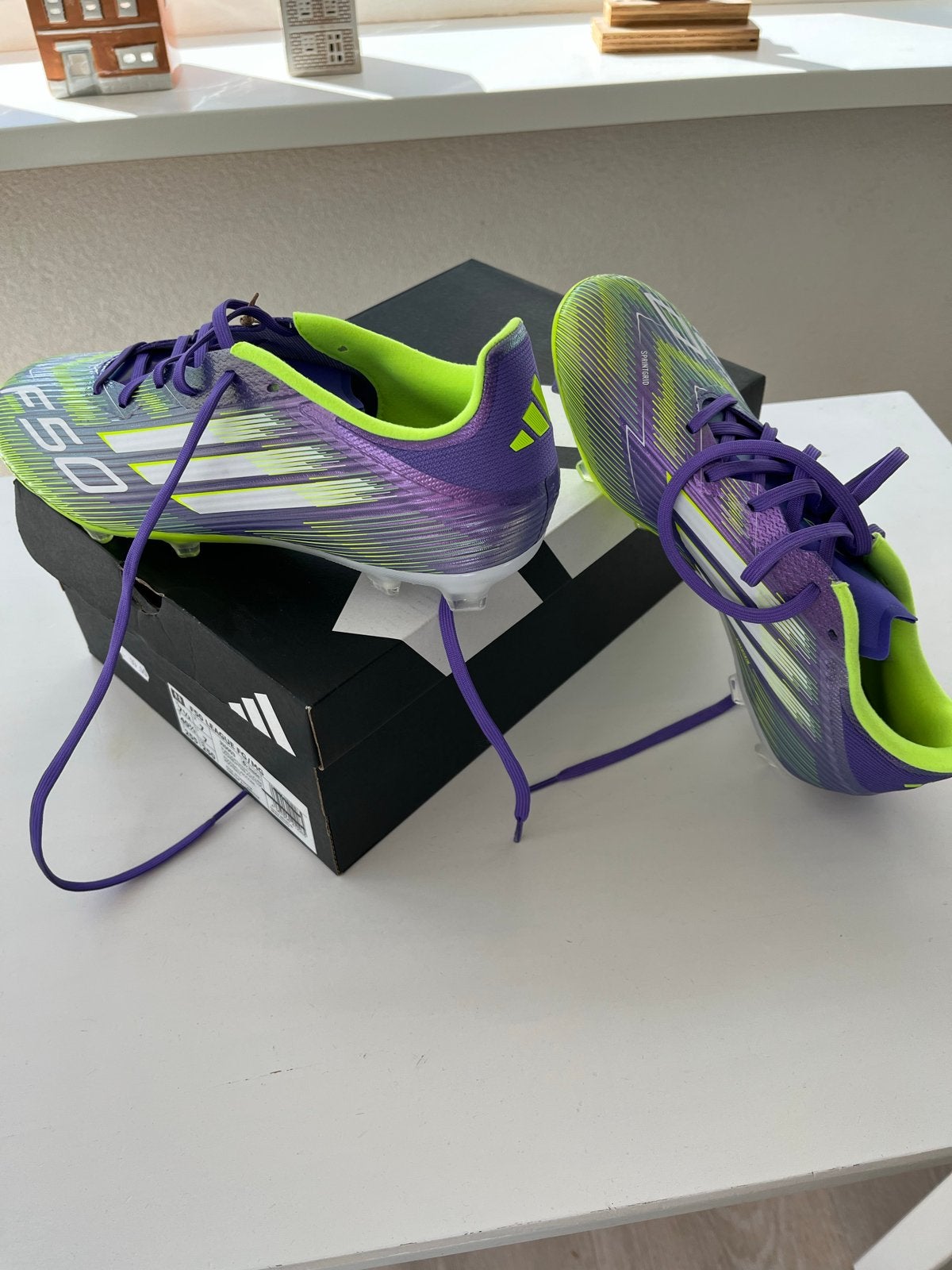 Nieuwe Adidas F50 League FG/MG voetbalschoenen maat 41 1/3, Sport en Fitness, Voetbal, Ophalen of Verzenden, Nieuw, Schoenen