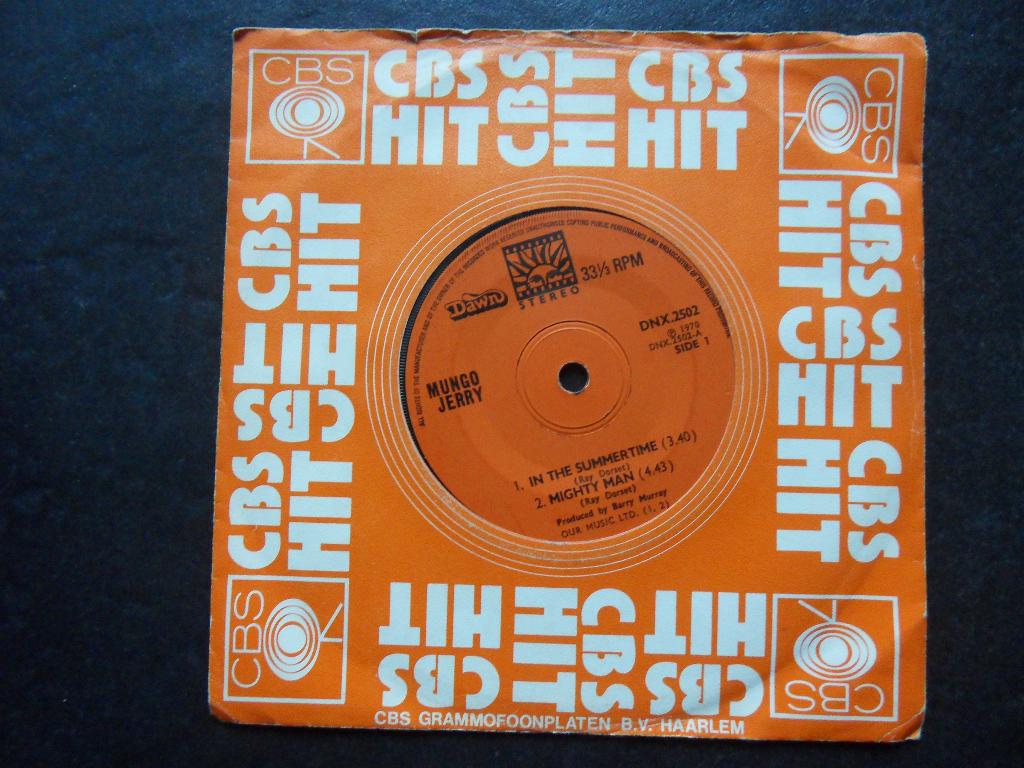 Mungo Jerry - In the summertime / Mighty man, Ophalen of Verzenden, Gebruikt, Pop, EP